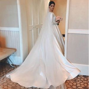 Wedding Dress Vintage Simple Long